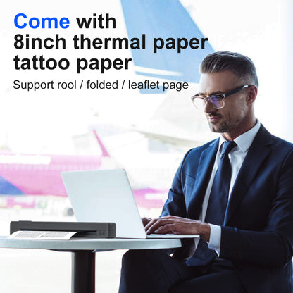 🖨️ Inkless Go – Przenośna Drukarka Termiczna 8”