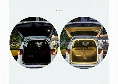 ✨ TrunkGlow – Dynamiczne LED do Bagażnika z Czujnikiem Ruchu. Światło, które wie kiedy go potrzebujesz.