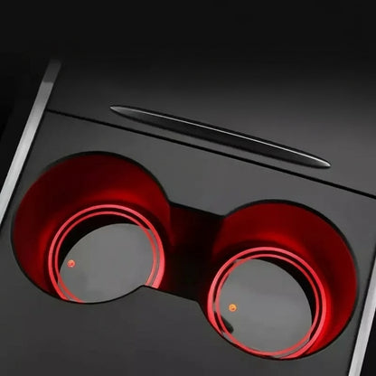 ✨ GlowCup — 7-Kolorowe LED Podświetlenie Poduszki / Kieliszka w Samochodzie — Włącz Atmosferę, Gdy Zaczynasz Jazdę